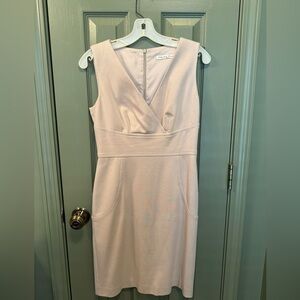 Trina Turk cream lined dress